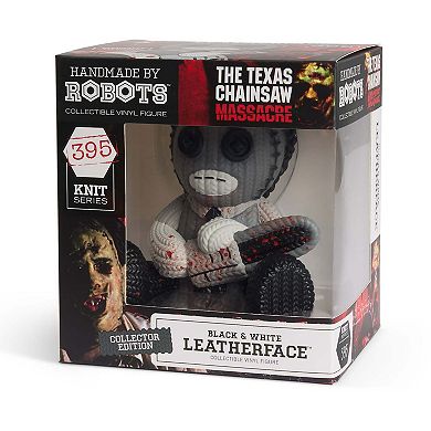 Handmade by Robots - The Texas Chainsaw Massacre - Leatherface #395 (Splatter Black & White)