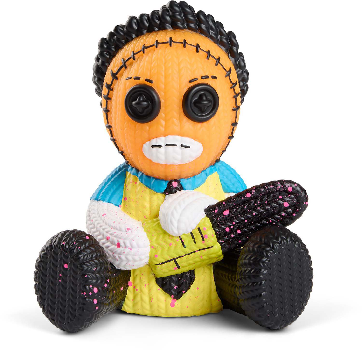 Детские фигурки Handmade by Robots - The Texas Chainsaw Massacre - Leatherface #393 (Blacklight) — фото 1