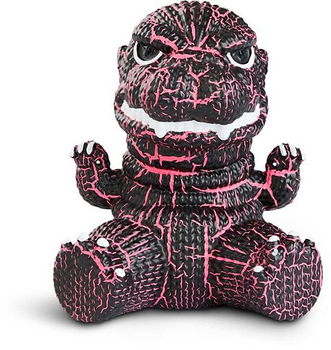 Детские фигурки Handmade by Robots - Godzilla #379 (Pink & Black Crackle)