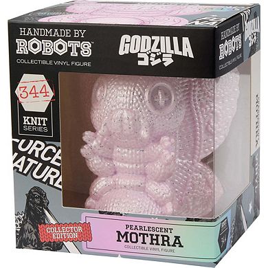 Handmade by Robots - Godzilla - Mothra #344 (Pearlescent Glitter)