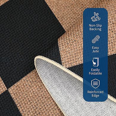 Outdoor Rug for Patio Washable Rugs for Living Room