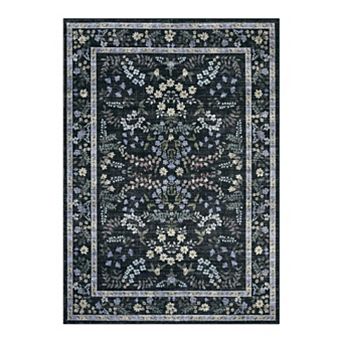 Washable Runner Rug Modern Farmhouse Floral Hallway Runner Non Slip