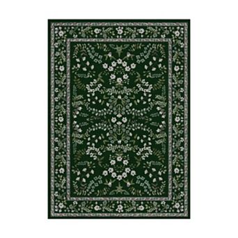 Washable Runner Rug Modern Farmhouse Floral Hallway Runner Non Slip