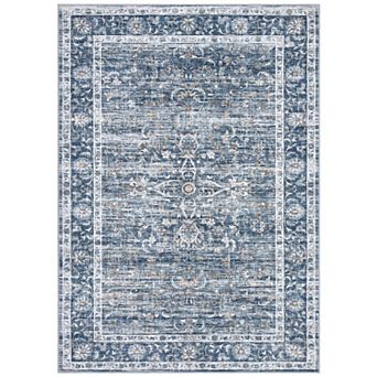 ANIXOL Washable Vintage Persian Style Area Rug