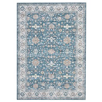 ANIXOL Washable Non-Slip Vintage Oriental Area Rug