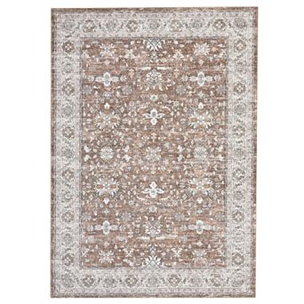 ANIXOL Washable Non-Slip Vintage Oriental Area Rug