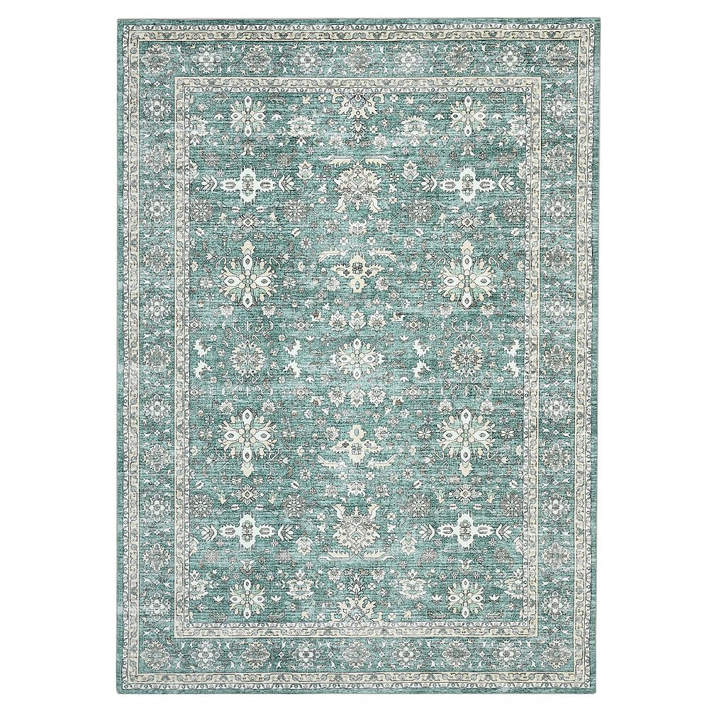 ANIXOL Washable Non-Slip Vintage Oriental Area Rug