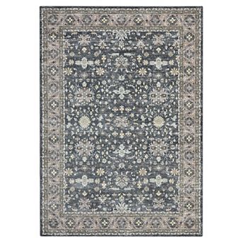 ANIXOL Washable Non-Slip Vintage Oriental Area Rug