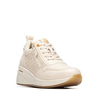 Refresh Collection Women's Wedge Lace-Up Sneakers 175052