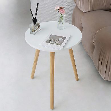 Round Side Table 15.75"d x 19.69"h