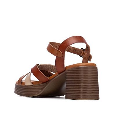 Refresh Collection Women's Block Heel Strappy Sandals 175096