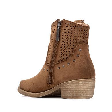 Refresh Collection Women's Suede Ankle Booties 175042