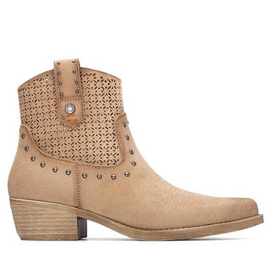 Refresh Collection Women's Suede Ankle Booties 175042