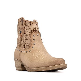 Refresh Collection Women's Suede Ankle Booties 175042