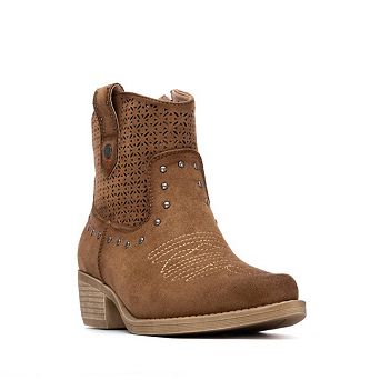 Refresh Collection Women's Suede Ankle Booties 175042
