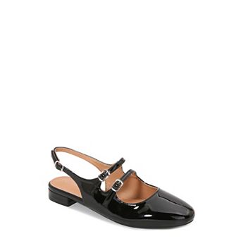 Rosalie Double-Strap Mary Jane Flats