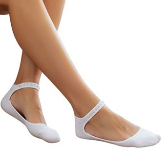 Hidey Anklet Liner Socks - Austrian Crystal Design - Washer and Dryer Friendly - Breathable
