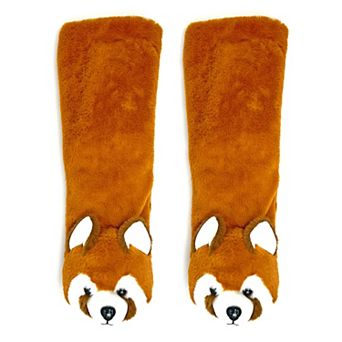 Red Panda Kids Slipper Socks