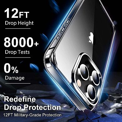 Entronix Bundle For iPhone - Hard Clear Case & 2 Screen Protector