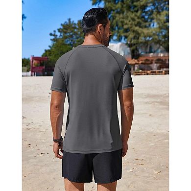 COOFANDY Mens Quick Dry T Shirts Short Sleeve UPF 50+ Rash Guard Shirts Cooling Shirts