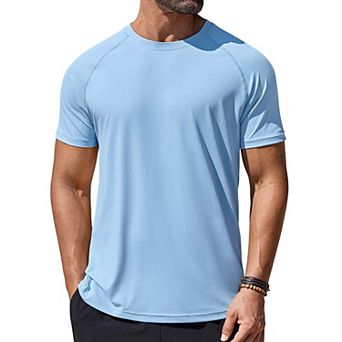 COOFANDY Mens Quick Dry T Shirts Short Sleeve UPF 50+ Rash Guard Shirts Cooling Shirts