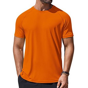 COOFANDY Mens Quick Dry T Shirts Short Sleeve UPF 50+ Rash Guard Shirts Cooling Shirts
