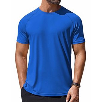 COOFANDY Mens Quick Dry T Shirts Short Sleeve UPF 50+ Rash Guard Shirts Cooling Shirts