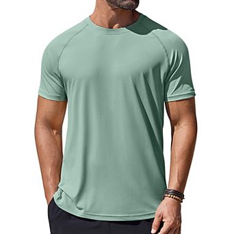 COOFANDY Mens Quick Dry T Shirts Short Sleeve UPF 50+ Rash Guard Shirts Cooling Shirts