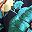 Black Green Leaf