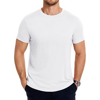 COOFANDY Men's Short Sleeve T-Shirts Crew Neck Casual Summer Lightweight Basic Tee Shirt