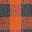 Orange Grey Plaid