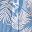 Blue White Leaf