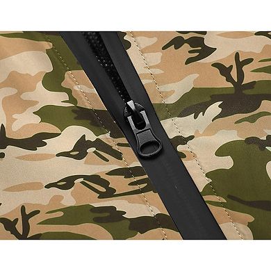 COOFANDY Mens Work Rain Suit Waterproof Lightweight Hooded 2 Piece Rainwear Suit