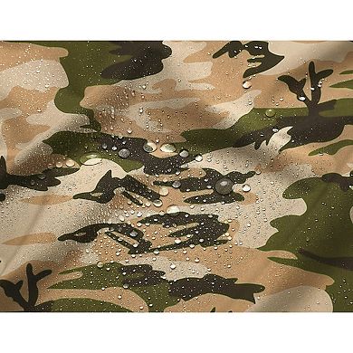 COOFANDY Mens Work Rain Suit Waterproof Lightweight Hooded 2 Piece Rainwear Suit