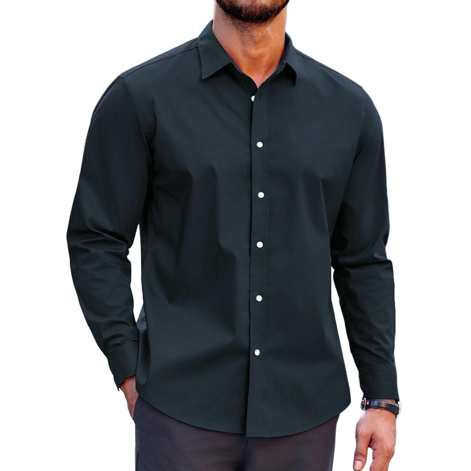 kohl's athletic fit dress shirts Men's Apt. 9 Slim-Fit Spread-Collar Dress Shirt & Tie Set