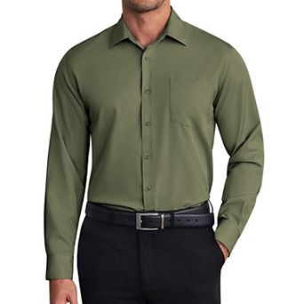 COOFANDY Men's Dress Shirts Long Sleeve Button Down Shirts Formal Business Shirt