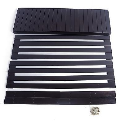 3-Tier 100% Bamboo Stool Shoe Rack