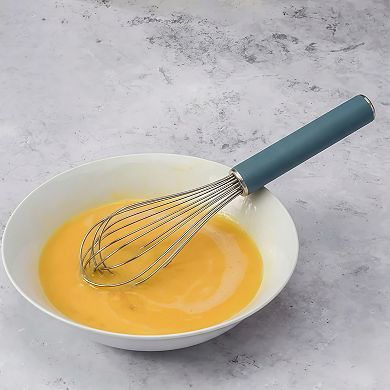 Stainless Steel Wire Kitchen Whisk with Ergonomic Handle