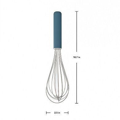 Stainless Steel Wire Kitchen Whisk with Ergonomic Handle