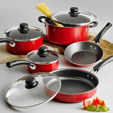 9-Piece Non-stick Cookware Set for Versatile Kitchen Use