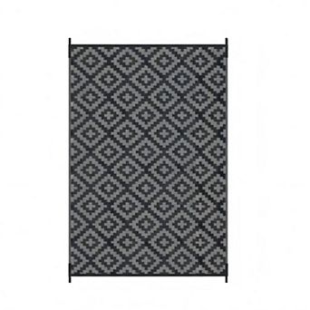 Everyday Home Reversible Plastic Straw Outdoor Patio Rug