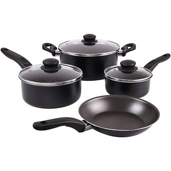 7 pc Non-Stick Aluminum Pots and Pans Cookware Set