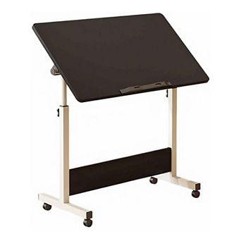 IDEALHOUSE Adjustable Height Standing Desk with Wheels