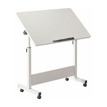 IDEALHOUSE Adjustable Height Standing Desk with Wheels
