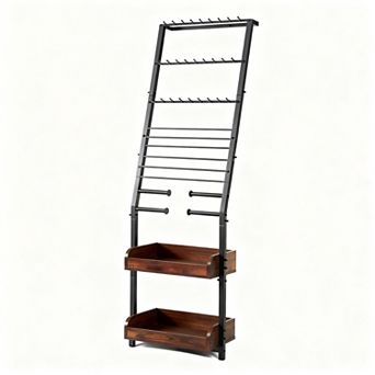 Large jewelry storage box for earrings, necklaces, and bracelets