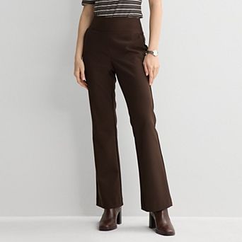 Petite Nine West Pull On Flare Pants