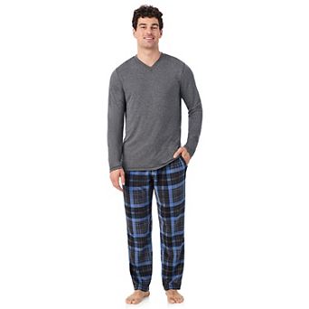 Men's Cuddl Duds® Cabin Fleece Pajama Top & Pajama Bottoms Set