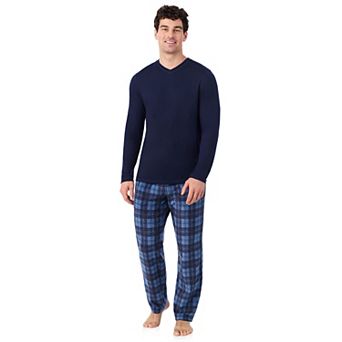 Men's Cuddl Duds® Cabin Fleece Pajama Top & Pajama Bottoms Set