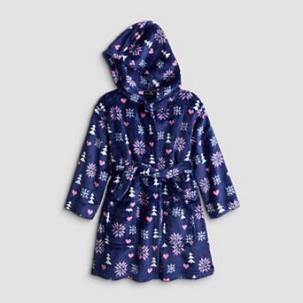 Toddler Girl Cuddl Duds® Hooded Robe