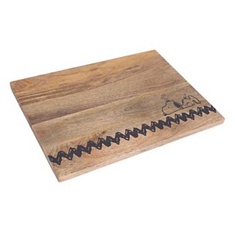 The Big One® Peanuts Snoopy & Woodstock Printed Wood Serve Board
